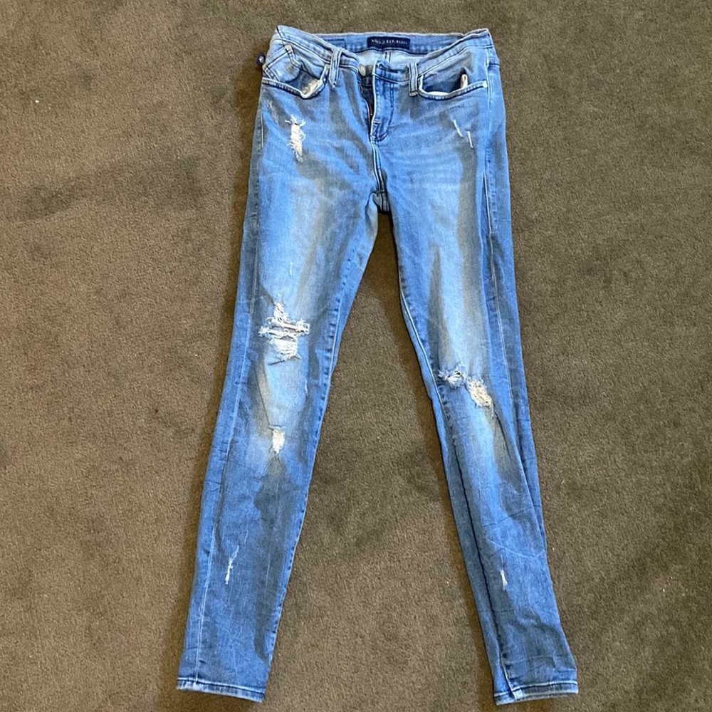 Rock & Republic Jeans Womens Kashmiere Mid Rise Skinny  Size 6 M